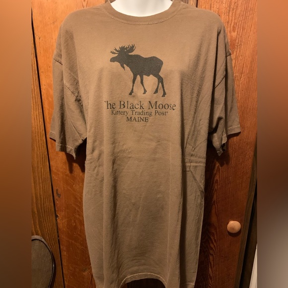 “ The Black Moose”. Kittery Trading Post Graphic Tee - Picture 1 of 7